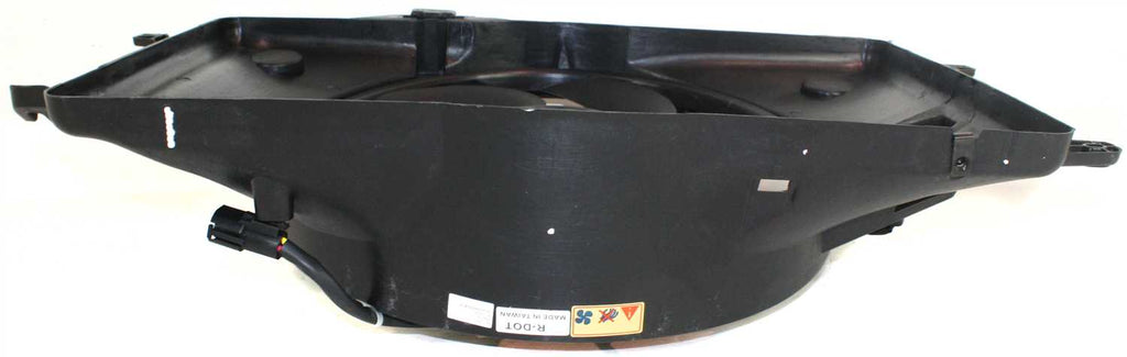 TOWN CAR 00-02 RADIATOR FAN SHROUD ASSEMBLY, Includes resistor