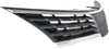 VERSA 07-09 GRILLE, Gray Shell and Insert, 1.8L Eng