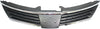 VERSA 07-09 GRILLE, Gray Shell and Insert, 1.8L Eng