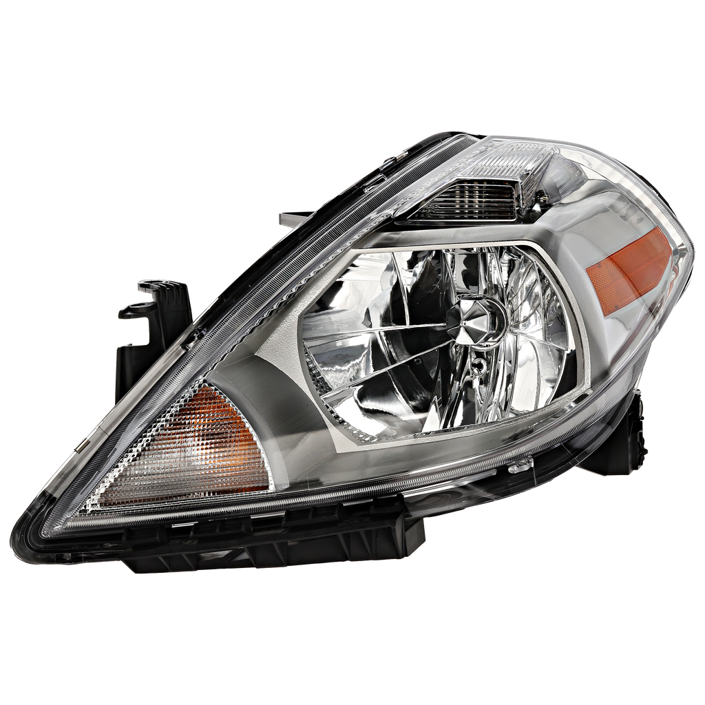 VERSA 07-12 HEAD LAMP LH, Assembly, Halogen, Hatchback/(Sedan 07-11) - CAPA