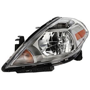 VERSA 07-12 HEAD LAMP LH, Assembly, Halogen, Hatchback/(Sedan 07-11) - CAPA