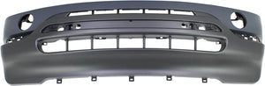 X5 00-03 FRONT BUMPER COVER, Primed, 3.0/4.4L Eng, w/ HLW and Park Dist Ctrl Snsr Holes