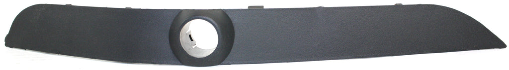 X5 00-03 FRONT BUMPER MOLDING LH, On Bumper End, w/ Park Distance Control, Plastic, PTM