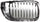3-SERIES 02-05 GRILLE LH, Chrome, Plastic, Sedan/Wagon