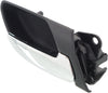 3-SERIES 99-06 FRONT INTERIOR DOOR HANDLE RH, Chrome-Black