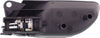 3-SERIES 99-06 FRONT INTERIOR DOOR HANDLE RH, Chrome-Black