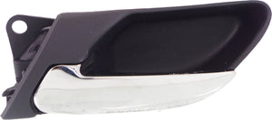 3-SERIES 99-06 FRONT INTERIOR DOOR HANDLE LH, Chrome-Black