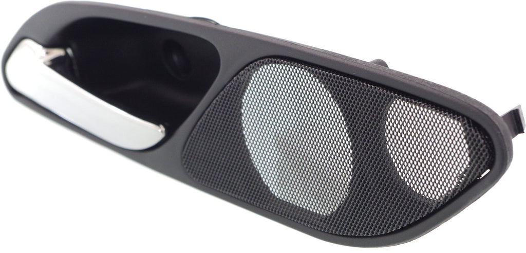 3-SERIES 99-06 FRONT INTERIOR DOOR HANDLE LH, Standard Sound System, Chrome-Black