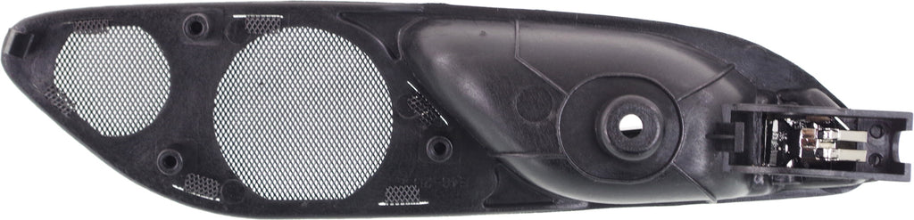 3-SERIES 99-06 FRONT INTERIOR DOOR HANDLE LH, Standard Sound System, Chrome-Black