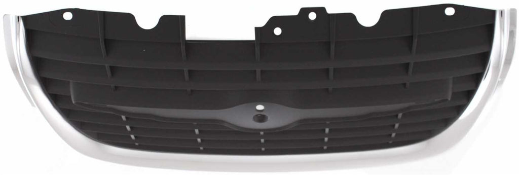 300M 99-01 GRILLE, Center, Plastic, Chrome Shell/Primed Insert