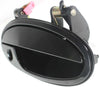 IMPALA 00-05 FRONT EXTERIOR DOOR HANDLE RH, Plastic, Black, w/ Keyhole, Paint to Match