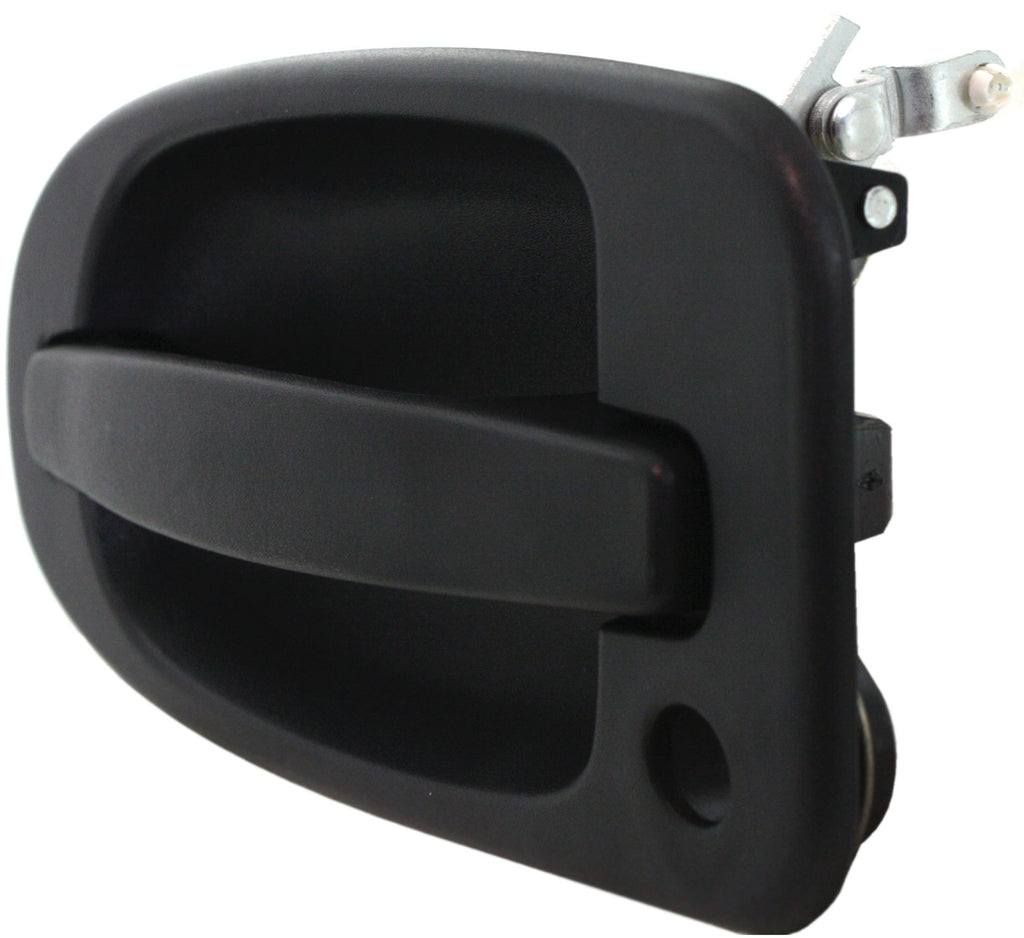 VENTURE 97-05/UPLANDER 05-09 FRONT EXTERIOR DOOR HANDLE LH, Textured Black, w/ Keyhole