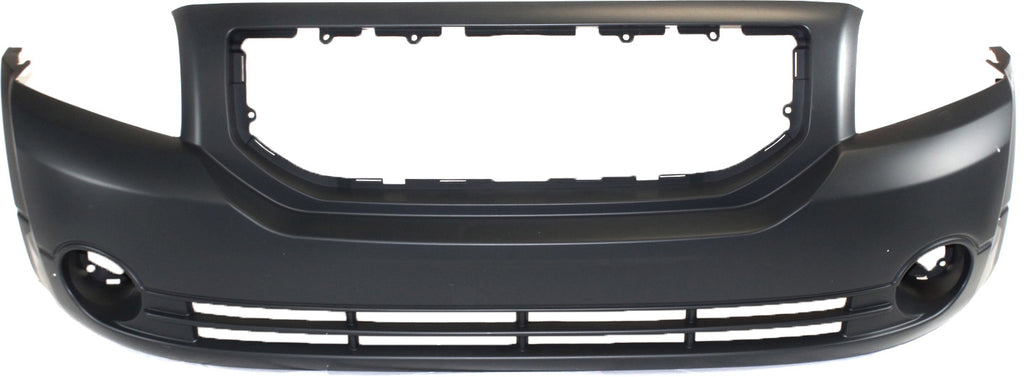 CALIBER 07-12 FRONT BUMPER COVER, Primed, w/ Fog Light Holes, Exc. SRT-4 Model - CAPA