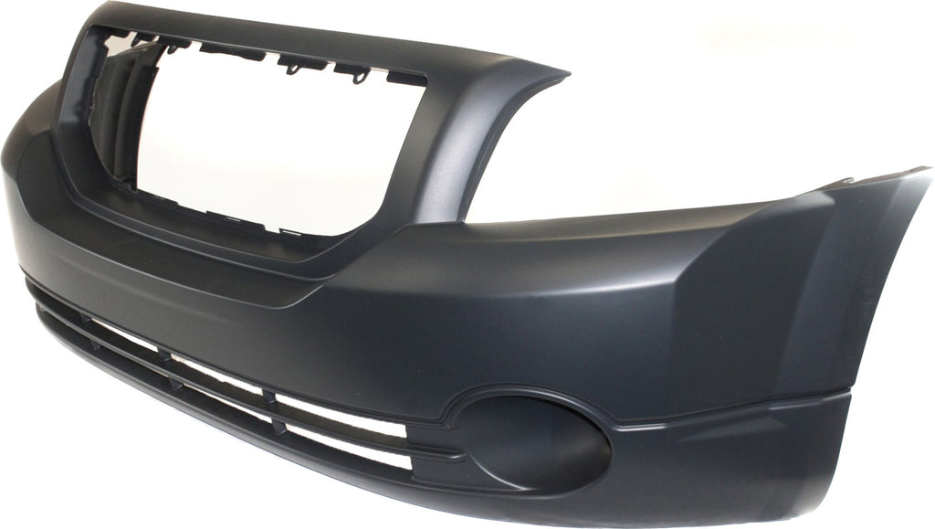 CALIBER 07-12 FRONT BUMPER COVER, Primed, w/ Fog Light Holes, Exc. SRT-4 Model - CAPA