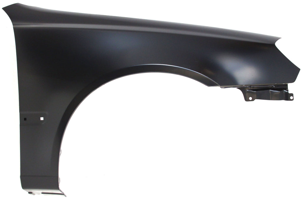 ACCENT 03-06 FRONT FENDER RH, Primed, Hatchback/Sedan, w/o Rocker Panel Molding Holes
