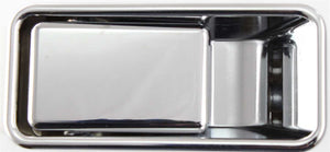 WRANGLER 99-06 EXTERIOR FRONT DOOR HANDLE LH, All Chrome, Half Door Type