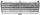 190D 84-89/190E 84-93 GRILLE INSERT, Plastic, Black, w/o Frame, w/ 11 Moulding, (201) Chassis