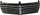 190D 84-89/190E 84-93 GRILLE INSERT, Plastic, Black, w/o Frame, w/ 11 Moulding, (201) Chassis