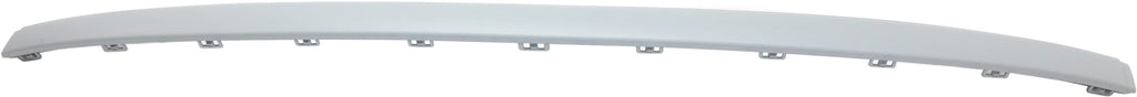 E-CLASS 03-06 REAR BUMPER MOLDING, Center Impact Strip, Chrome, w/o Parktronic System, w/o