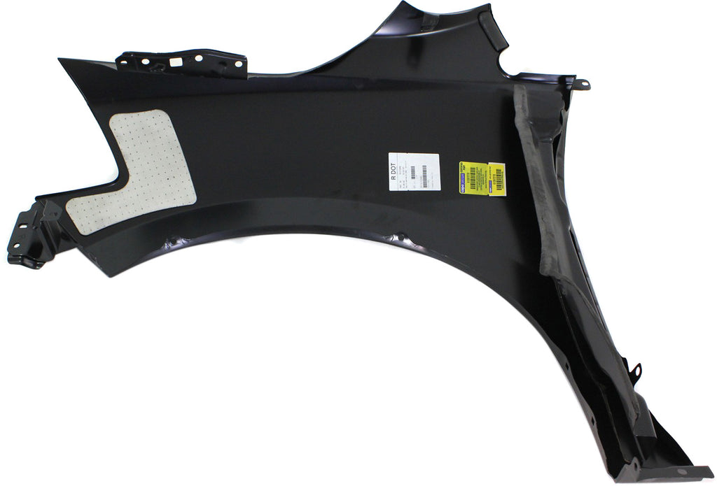 VERSA 07-12 FRONT FENDER RH, Primed, Hatchback/(Sedan 07-11, Steel, w/o Signal Light Hole) - CAPA
