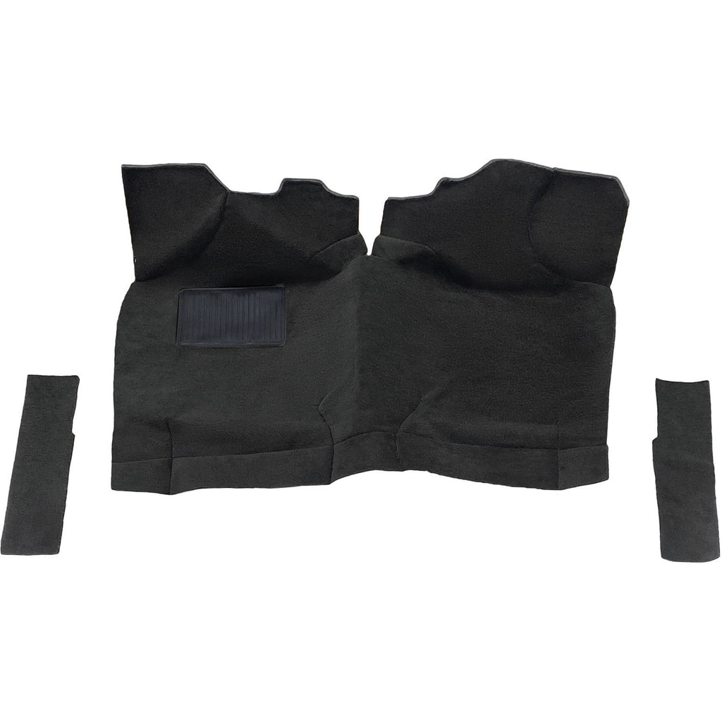 2 Doors; Silver Nylon Cut Pile