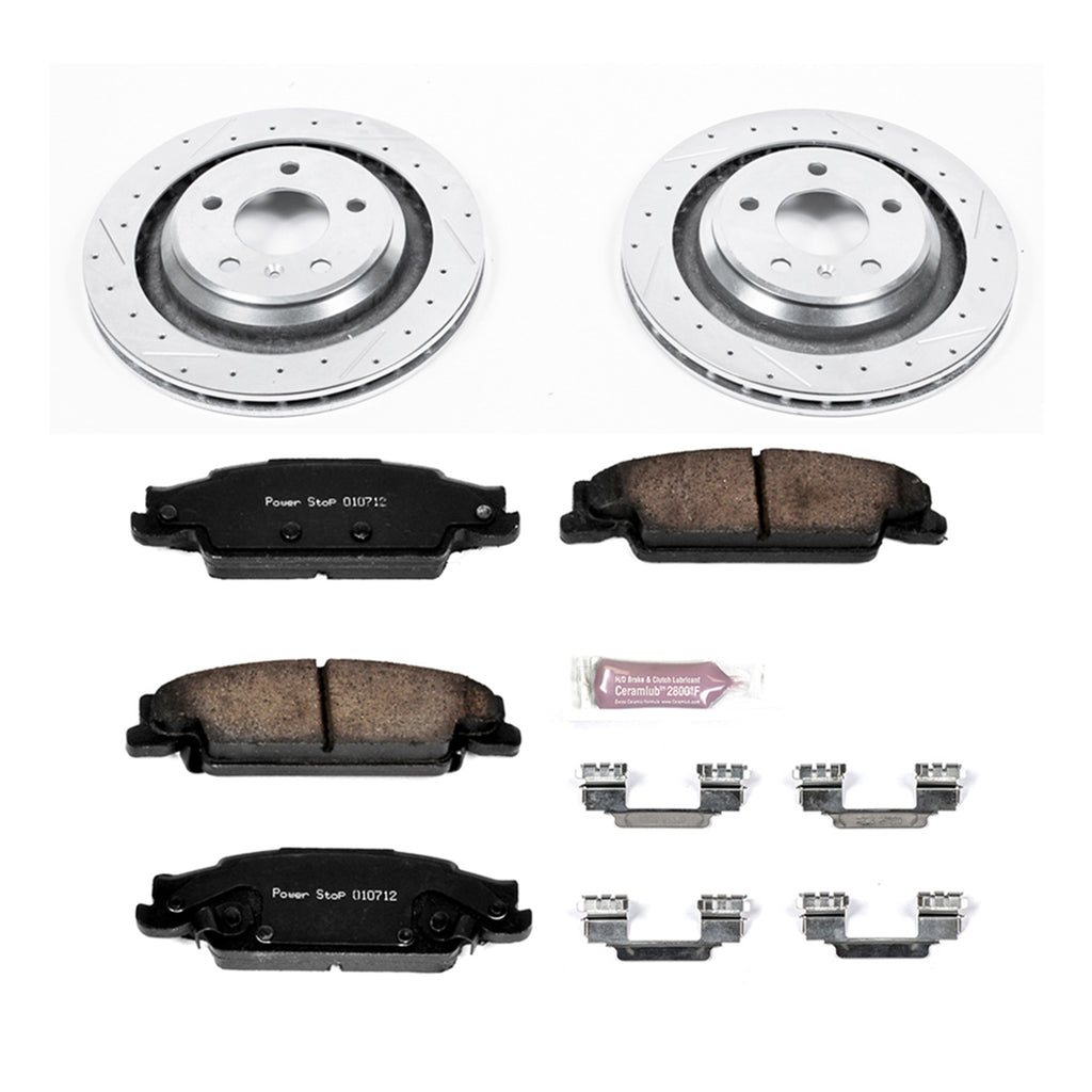1 CLICK BRAKE KIT W/HDW ; 2005-2008 PONTIAC GRAND PRIX; ; Rear