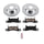 1 CLICK BRAKE KIT ; 2011-2011 PORSCHE CAYENNE;
