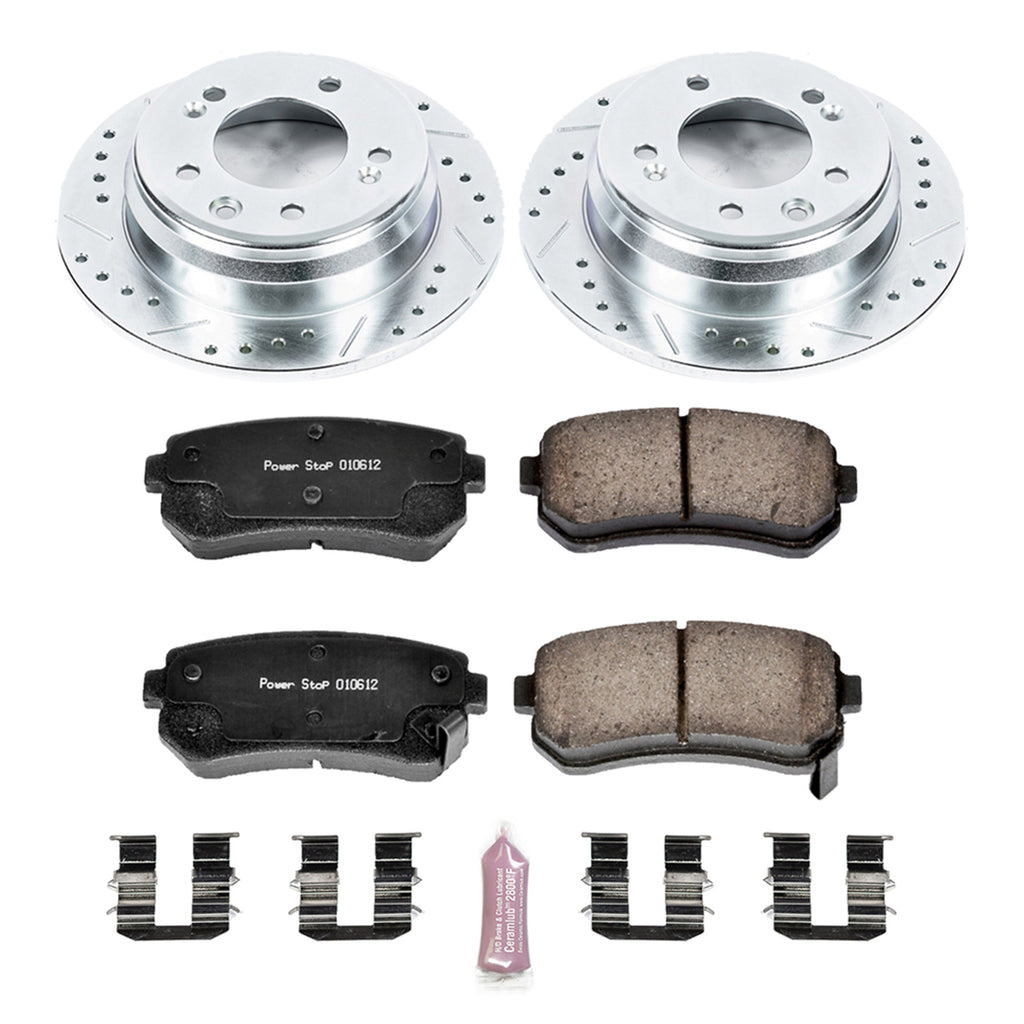 1 CLICK BRAKE KIT W/HDW;Rear