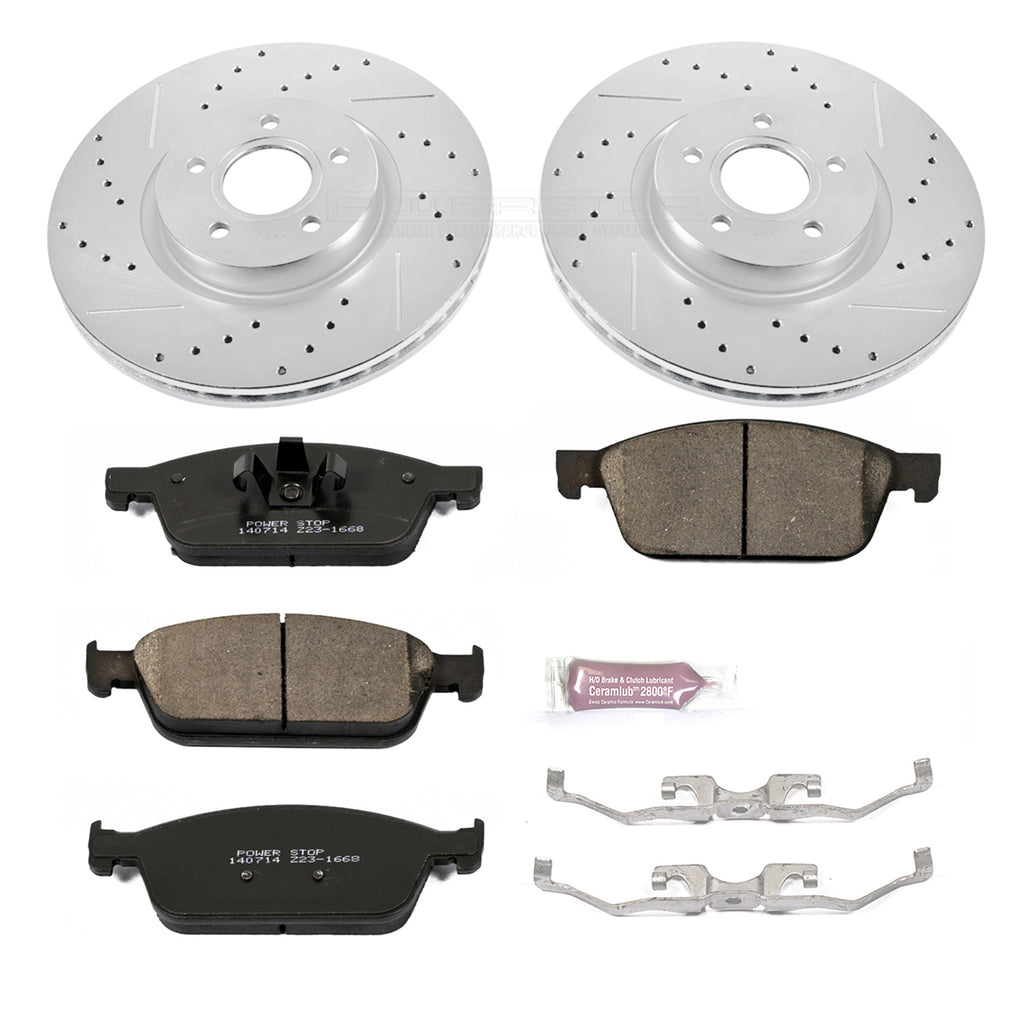 1 CLICK BRAKE KIT ; 2013-2014 FORD FOCUS; ; Front