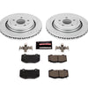 1 CLICK BRAKE KIT;Rear; 2014 CHEVROLET CORVETTE;
