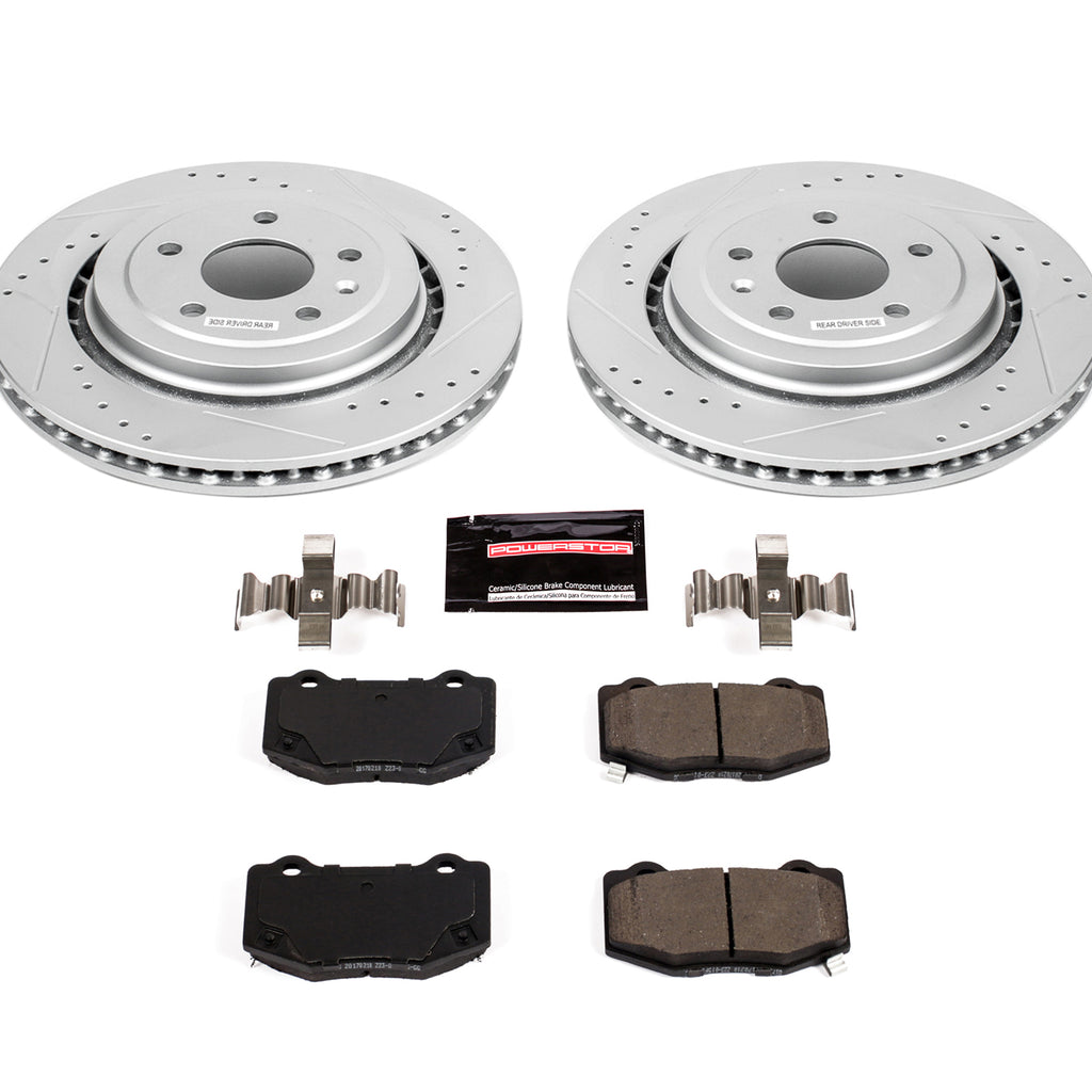 1 CLICK BRAKE KIT;Rear; 2014 CHEVROLET CORVETTE;