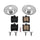 1 CLICK BRAKE KIT ; 2003-2005 MERCEDES BENZ C240; 2006 MERCEDES BENZ SLK280; 2007-2008 MERCEDES BENZ SLK280; 2009 MERCEDES BENZ SLK300; 2010-2011 MERCEDES BENZ SLK300; 2007 MERCEDES BENZ SLK350; 2008-
