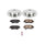 DAILY DRIVER BRAKE KIT ; Rear; 2012-2013 HYUNDAI ACCENT; 2012 HYUNDAI ELANTRA; 2012-2013 KIA RIO;