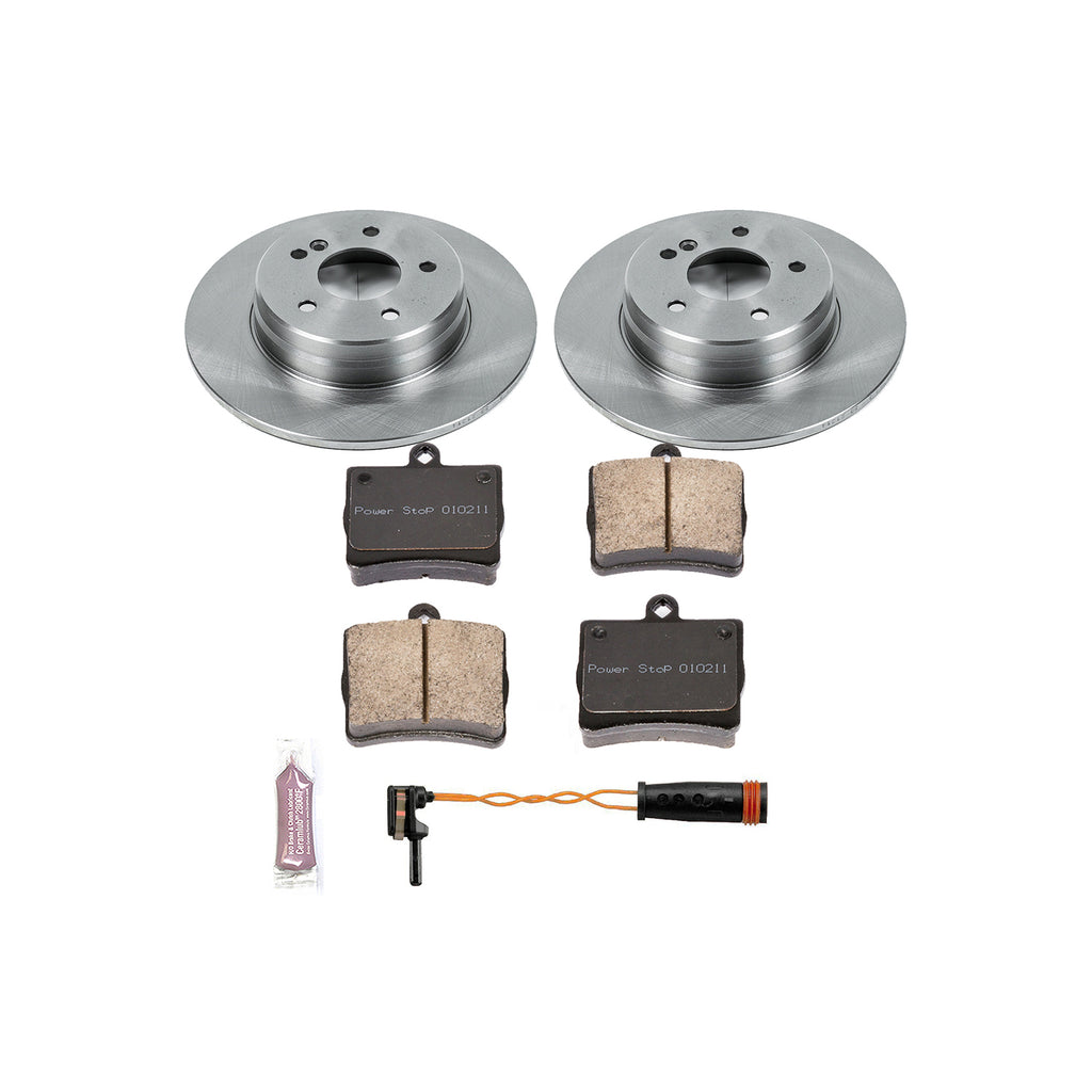 DAILY DRIVER BRAKE KIT ; 2003-2005 MERCEDES BENZ C240; 2006 MERCEDES BENZ SLK280; 2007-2008 MERCEDES BENZ SLK280; 2009 MERCEDES BENZ SLK300; 2010-2011 MERCEDES BENZ SLK300; 2007 MERCEDES BENZ SLK350;