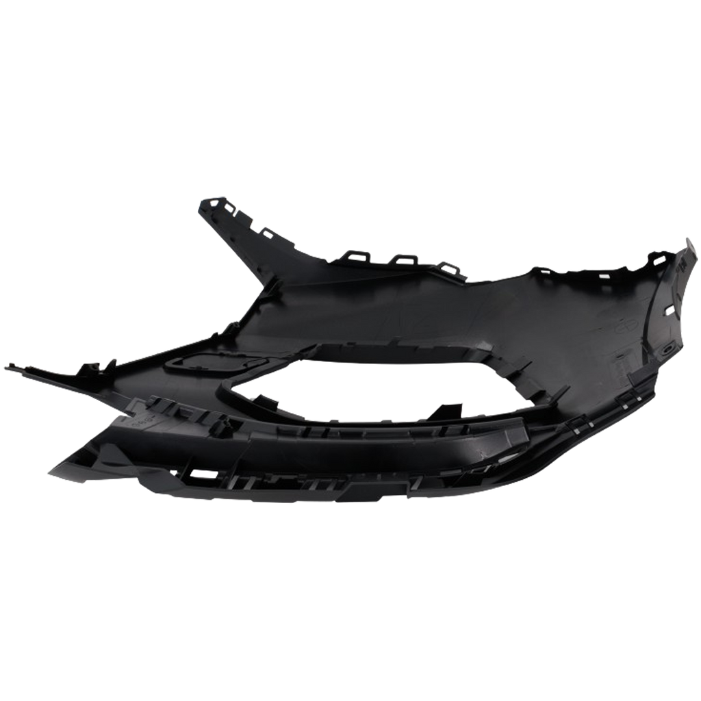 Q3 19-23 FRONT BUMPER END RH, Primed, Assembly, w/o S-Line Package, w/o Parallel Park Assist Sensor, w/o Parking Aid Sensor