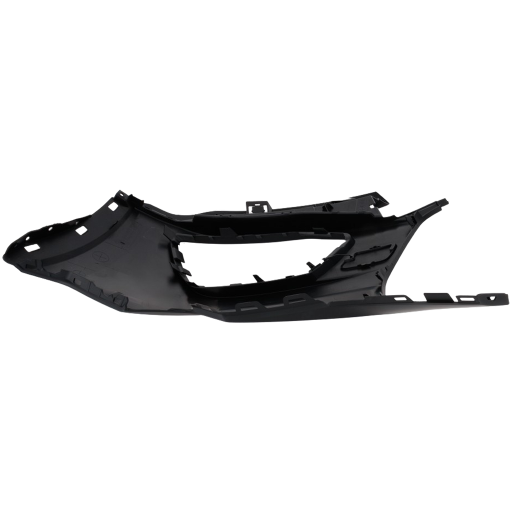 Q3 19-23 FRONT BUMPER END RH, Primed, Assembly, w/o S-Line Package, w/o Parallel Park Assist Sensor, w/o Parking Aid Sensor