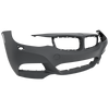 3-SERIES GT 14-19 FRONT BUMPER COVER, Primed, w/ M Sport Pkg, w/ Headlamp Washer Holes, w/o Park Assist Sensor Holes, Park Assist Sensor Holes, and Camera Hole