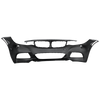 3-SERIES GT 14-19 FRONT BUMPER COVER, Primed, w/ M Sport Pkg, w/ Headlamp Washer Holes, w/o Park Assist Sensor Holes, Park Assist Sensor Holes, and Camera Hole