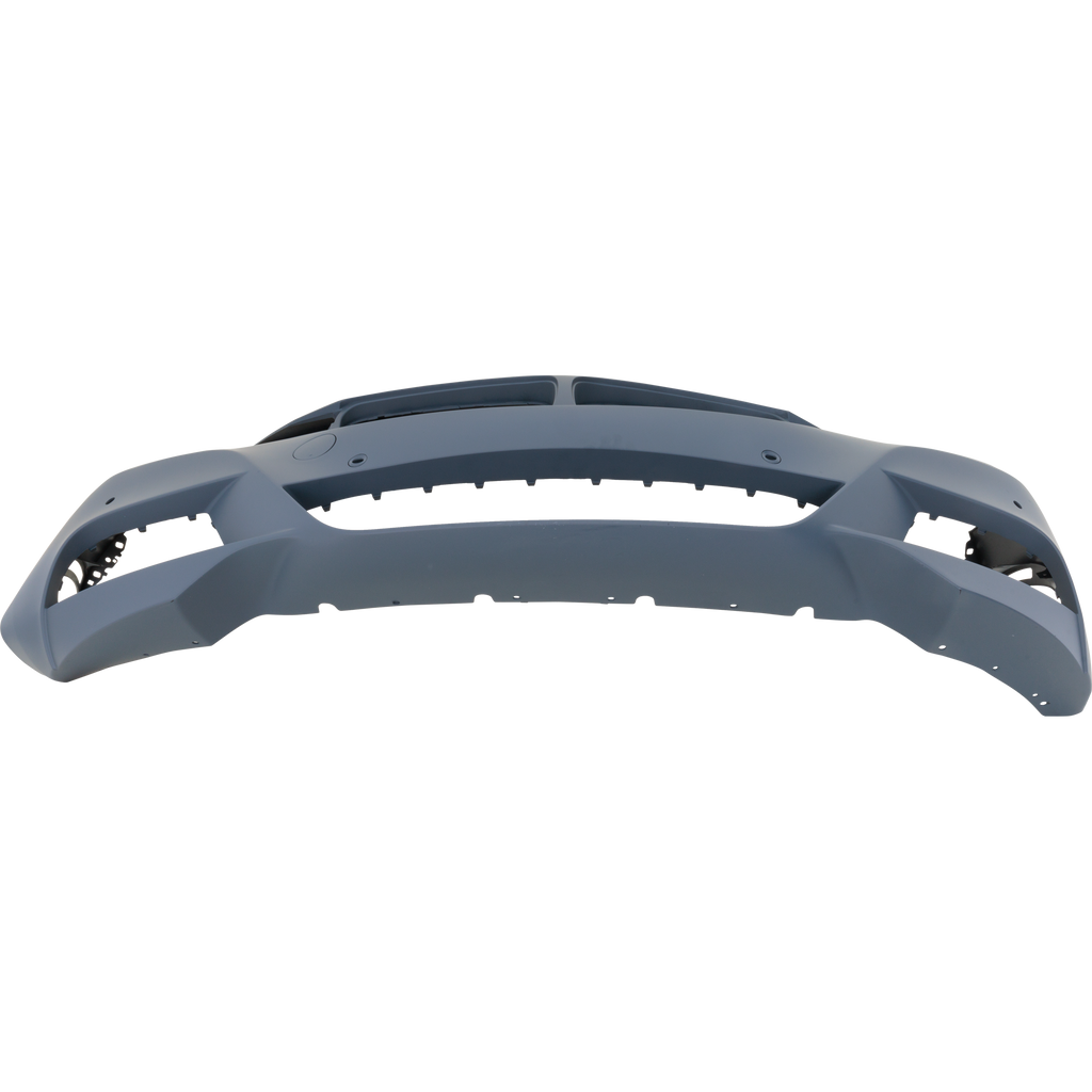 3-SERIES GT 14-19 FRONT BUMPER COVER, Primed, w/ M Sport Pkg, w/ Headlamp Washer Holes, Park Distance Control Sensor Holes, w/o Park Assist Sensor Holes, Camera Holes