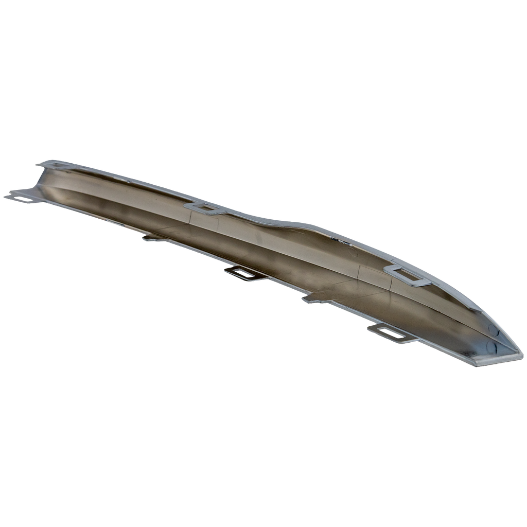 3-SERIES 16-19 FRONT BUMPER GRILLE MOLDING LH, Lower, Chrome, Luxury Line w/o M Sport Package, (16-18 Sedan)/Wagon