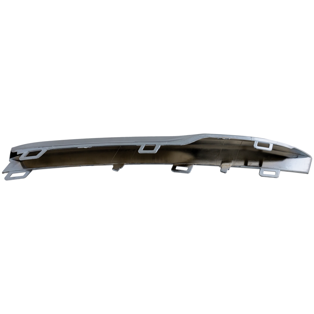 3-SERIES 16-19 FRONT BUMPER GRILLE MOLDING LH, Lower, Chrome, Luxury Line w/o M Sport Package, (16-18 Sedan)/Wagon