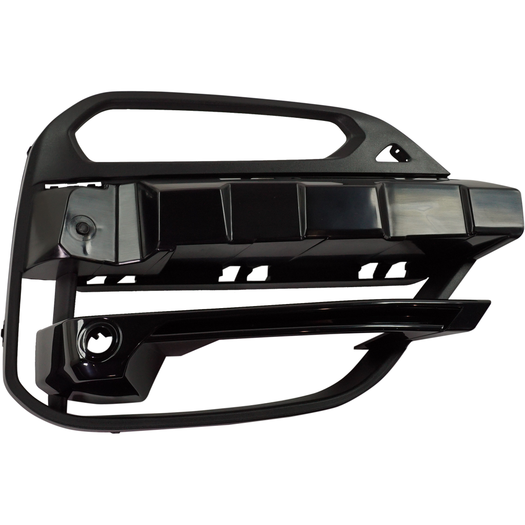 X3 18-21 FRONT BUMPER GRILLE RH, Gloss Black, w/o M Sport Package, w/ Park Distance Control Sensor Holes, 30I Models