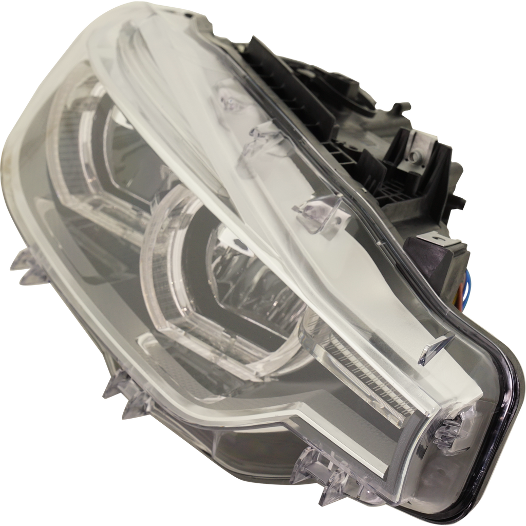 3-SERIES 16-19 HEAD LAMP RH, Assembly, LED, w/o Adaptive Headlights, Standard, Luxury Line Model, (Sedan 16-18)/Wagon