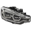 3-SERIES 16-19 HEAD LAMP RH, Assembly, LED, w/ Adaptive Headlights, Standard/Luxury Line Models, (Sedan 16-18)/Wagon