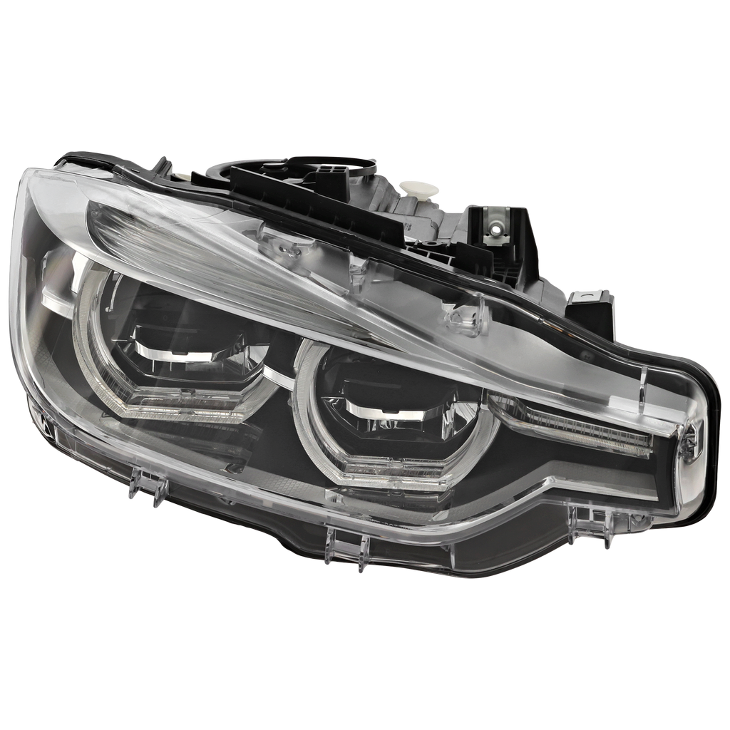 3-SERIES 16-19 HEAD LAMP RH, Assembly, LED, w/ Adaptive Headlights, Standard/Luxury Line Models, (Sedan 16-18)/Wagon