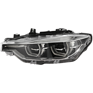 3-SERIES 16-19 HEAD LAMP LH, Assembly, LED, w/ Adaptive Headlights, Standard/Luxury Line Models, (Sedan 16-18)/Wagon