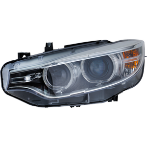 4 SERIES 14-20/M3 15-18 HEAD LAMP LH, Lens and Housing, HID, w/o Adaptive Frontlighting System