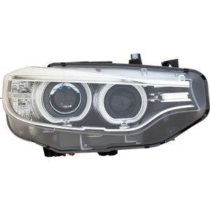 4-SERIES 14-20 HEAD LAMP RH, Lens and Housing, HID/Xenon, w/o HID Kit, w/ Adaptive Headlight, Convertible/Coupe/Sedan