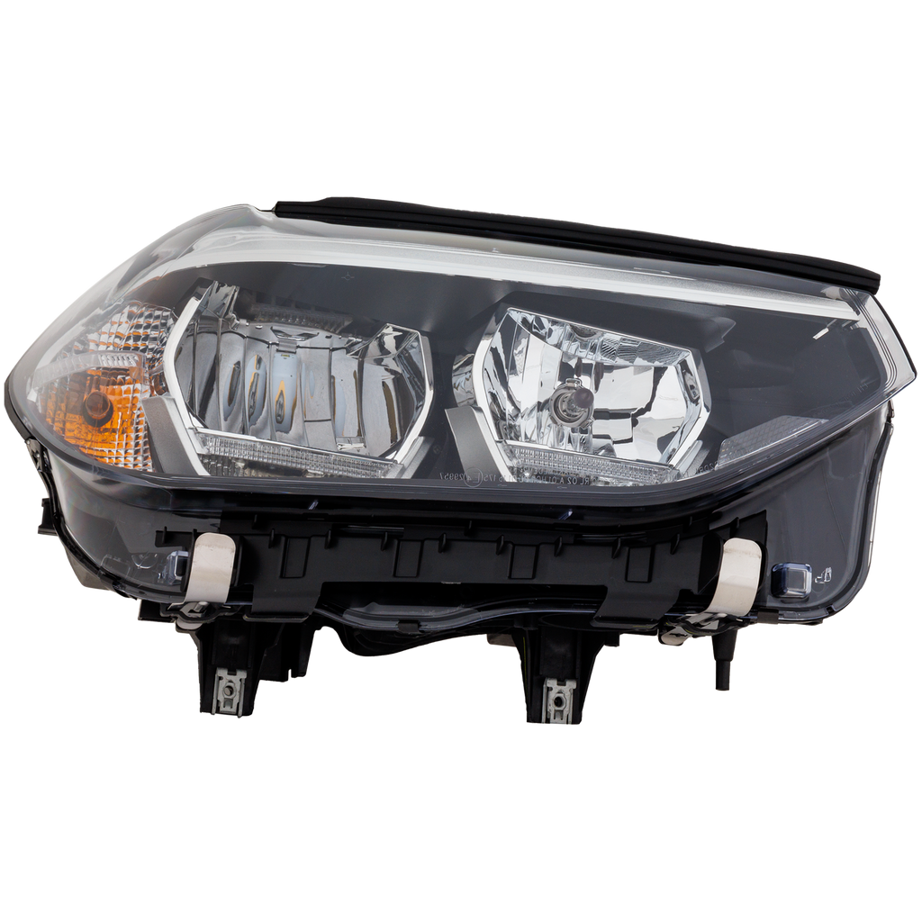 X3 18-21 HEAD LAMP RH, Lens and Housing, LED, w/o Adaptive Headlights, w/o Cornering Lights, 30I Models
