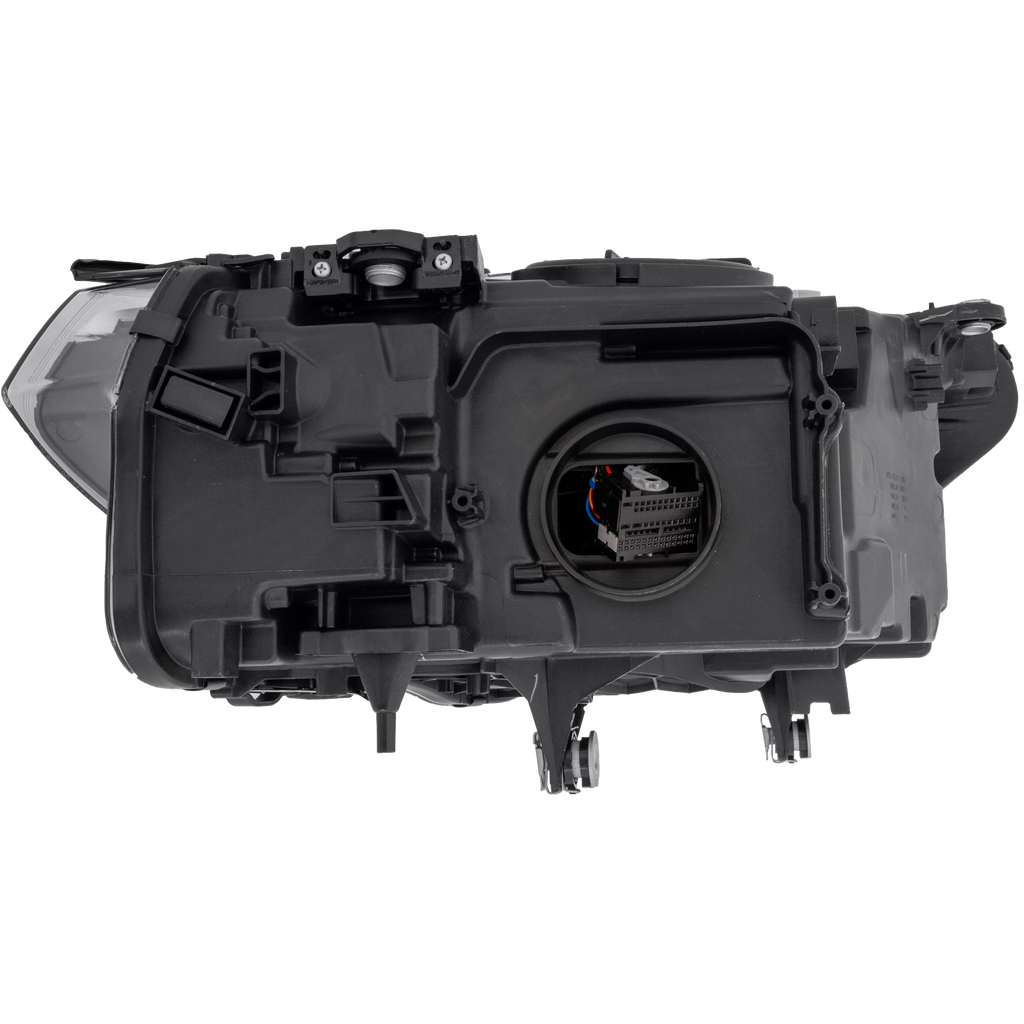 X3 18-21 HEAD LAMP RH, Lens and Housing, LED, w/o Adaptive Headlights, w/o Cornering Lights, 30I Models
